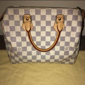 Louis Vuitton Speedy 25 Damier Azur